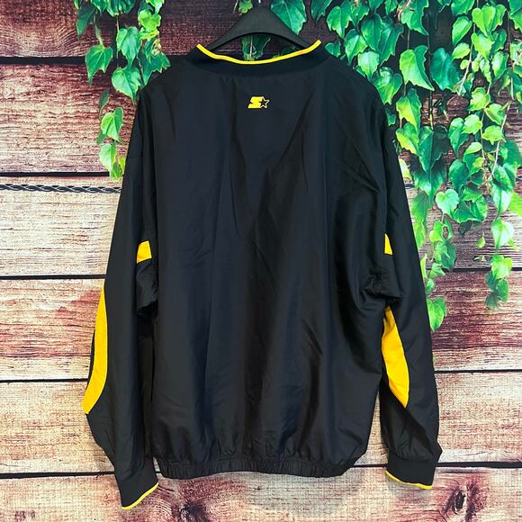 Vintage Iowa Hawkeyes Windbreaker Pullover Mens XL Ovrszd Football Jersey Pocket - Picture 5 of 6